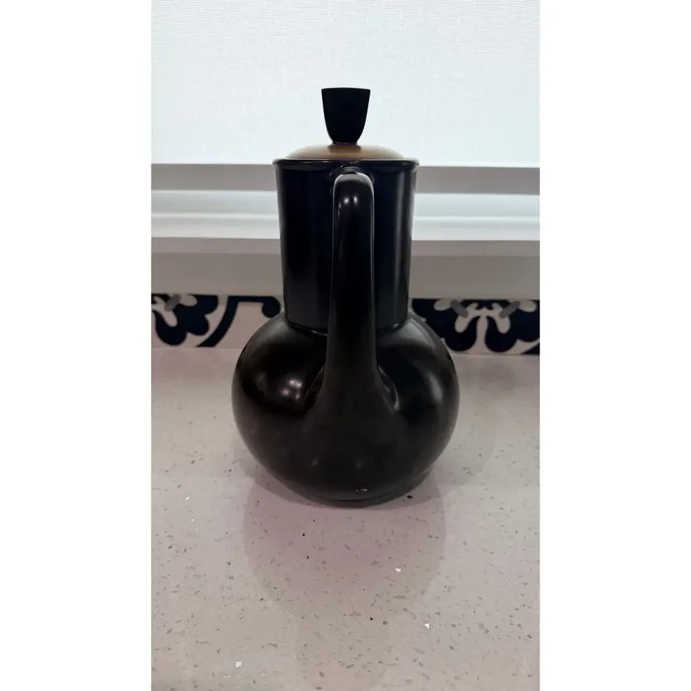 Vintage Mikasa Dunes PL800 Teapot Made in Japan Mid Century Modern Stoneware